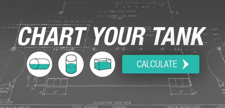 2000 Gallon Oil Tank Chart